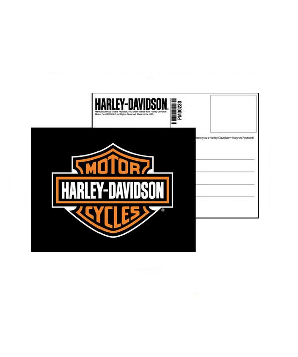 Postal magnética Harley-Davidson B&S