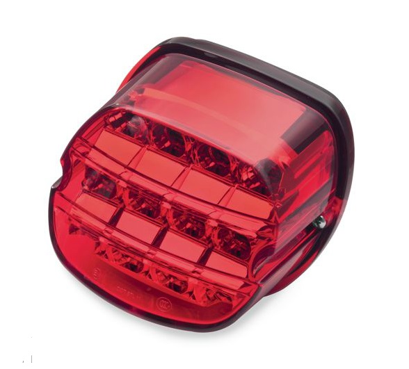 67800357 Piloto trasero LED inclinado - Lente roja