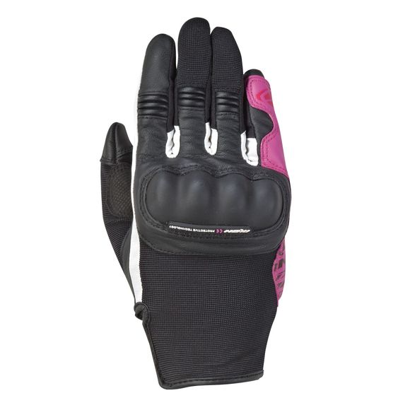 RS GRIP 2 LADY guante mixto negro/blanco/rosa