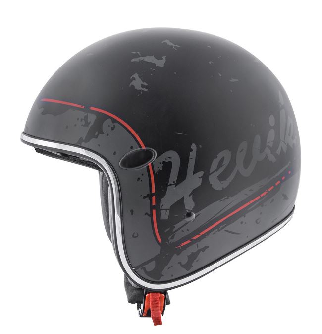 Casco Hevik jet hv29 smart grafic negro